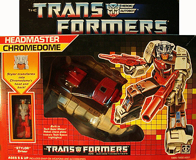 Original Transformers "Chromedome" Robot G1 (Hasbro) *SOLD*