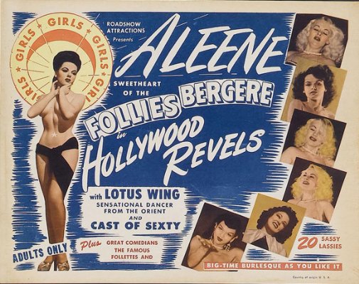 Burlesque Show "Hollywood Revels" (1947) (Video Yesteryear)