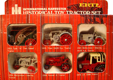 International Harvester Historical Tractors Set (Ertl) *SOLD*