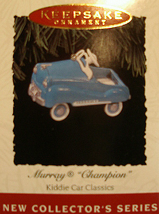 1952 Murray "Champion" Ornament (Kiddie Car Classics)