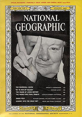 National Geographic 1965/10 "Winston Churchill" Issue