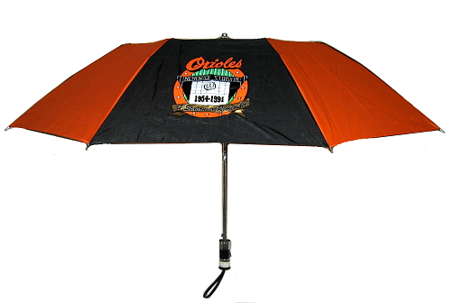 Original 1991 Baltimore Orioles Memorial Stadium Umbrella