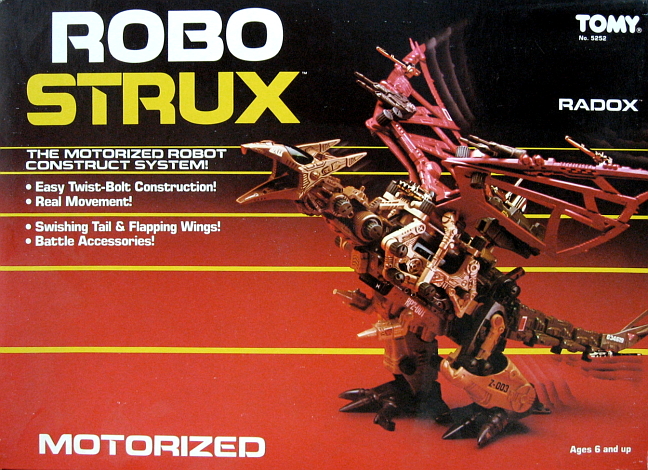 Original 1985 Robo Strux "Radox" (Salamander) DX (Tomy) *SOLD*