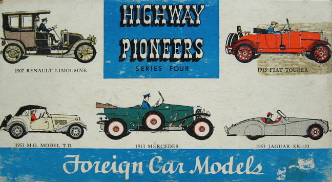 Vintage 1953 "Highways Pioneers" Renault Limousine Kit (Revell)