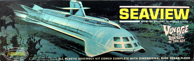 1966 RARE First Version "Seaview" Submarine Kit (Aurora)