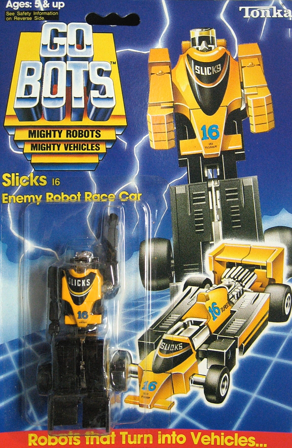 GoBots "Slicks" Transforming Robot (Tonka) *SOLD*