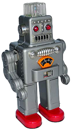 Smoking Spaceman Robot (HaHa Toys) *SOLD*
