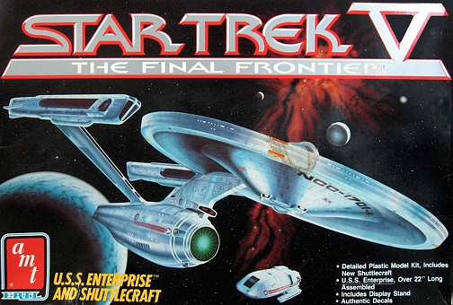 Star Trek V "Enterprise" and Shuttle Kit Set (AMT/ERTL)