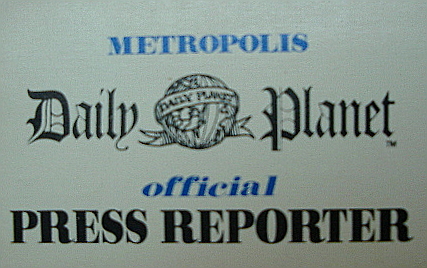 Original 1978 Superman Promotional Press Pass *SOLD*