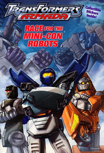 Transformers Armada "Race for the Mini-Con Robots" Book