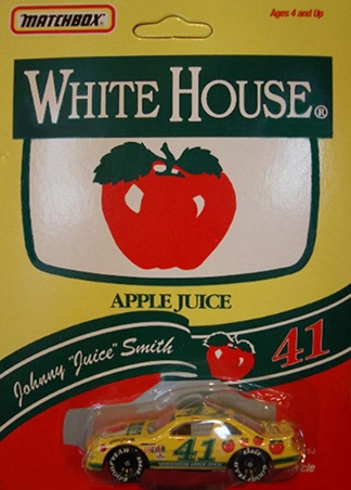 White House Apple Juice Car #41 *SOLD*